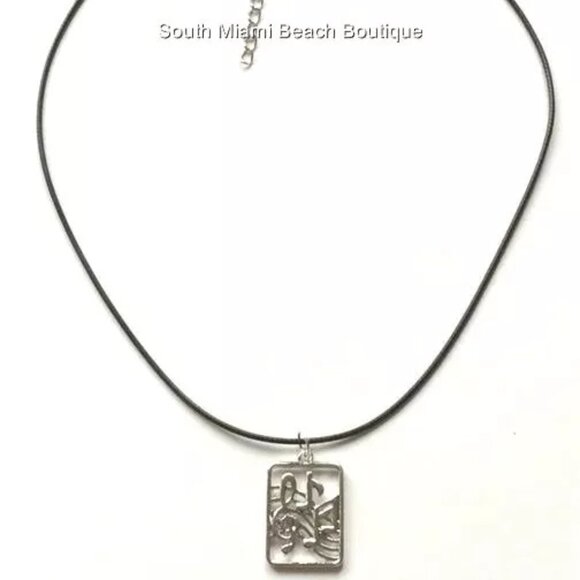 Music Clef Note Necklace Band Singer Musician Teacher Gift Silver Plated 18" - Picture 7 of 10